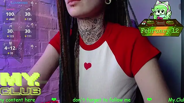 Snapshot of Witch_Emma chatting on February 12, 7:25 am Witch Emma online show from February 12, 7:25 am