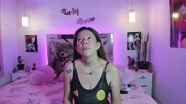 Karly moon online show from June 12, 1:26 am