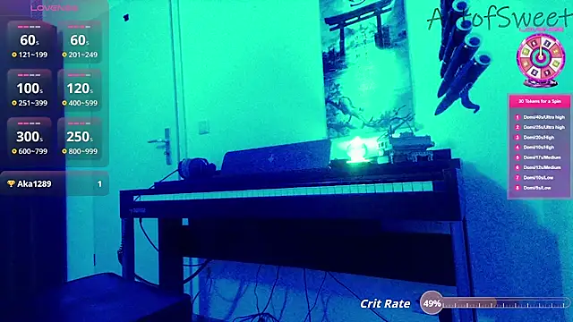 ArtofSweet online show from September 8, 7:02 pm