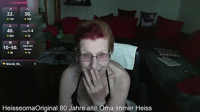 Snapshot of HeisseomaOriginal chatting on March 14, 11:23 am HeisseomaOriginal online show from March 14, 11:23 am