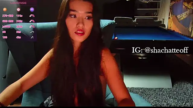 Snapshot of shachatteof chatting on October 11, 8:46 am shachatteof online show from October 11, 8:46 am