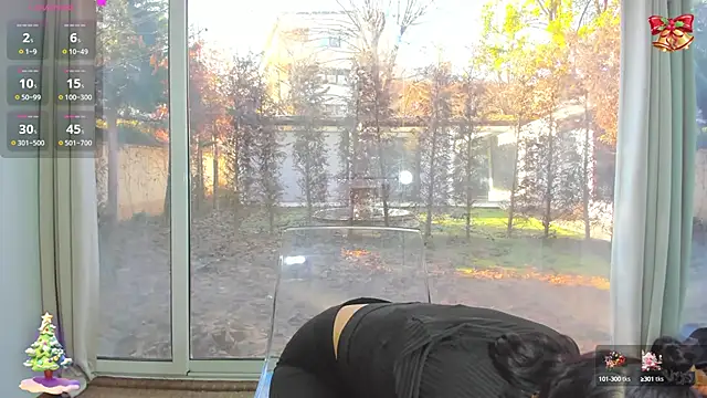 Snapshot of Sarabecker chatting on December 13, 10:19 am Sarabecker online show from December 13, 10:19 am