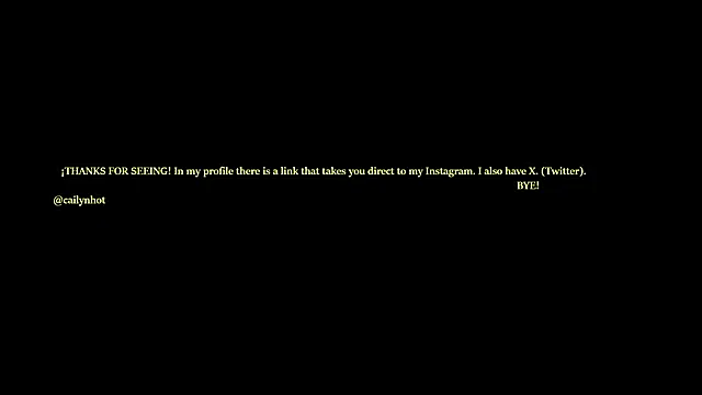cailynhot online show from March 11, 1:37 am