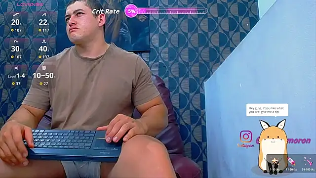 Leonsmoron online show from June 12, 1:37 am