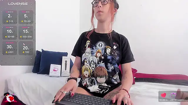 HEAVY MEGAN online show from October 25, 1:07 pm