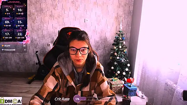 Snapshot of MollyLollipop chatting on December 25, 5:37 am MollyLollipop online show from December 25, 5:37 am