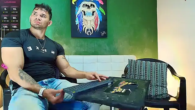 Snapshot of GendersonFit chatting on February 14, 2:47 pm GendersonFit online show from February 14, 2:47 pm