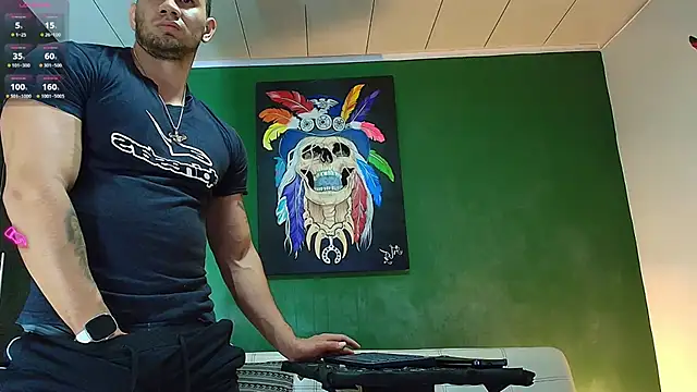 Snapshot of GendersonFit chatting on February 17, 9:32 pm GendersonFit online show from February 17, 9:32 pm