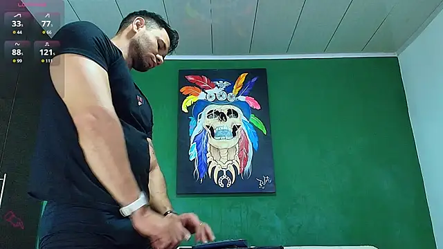 Snapshot of GendersonFit chatting on March 11, 9:32 pm GendersonFit online show from March 11, 9:32 pm