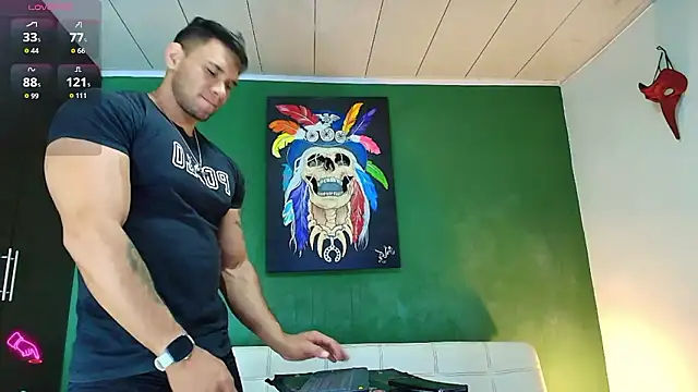 Snapshot of GendersonFit chatting on March 28, 2:16 pm GendersonFit online show from March 28, 2:16 pm