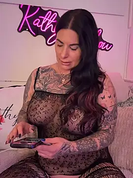 Snapshot of InKed-Kathy chatting on March 19, 11:42 pm InKed-Kathy online show from March 19, 11:42 pm