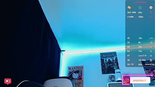 Emmy Ruiz online show from February 19, 9:47 pm