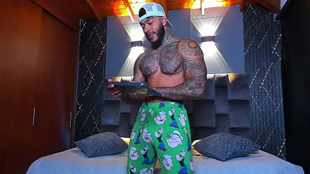 muscle man16 online show from December 19, 1:07 am