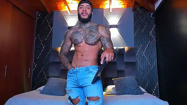 muscle man16 online show from January 16, 1:48 am