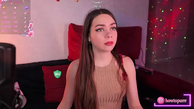 Snapshot of How2Meow chatting on December 13, 5:43 pm How2Meow online show from December 13, 5:43 pm