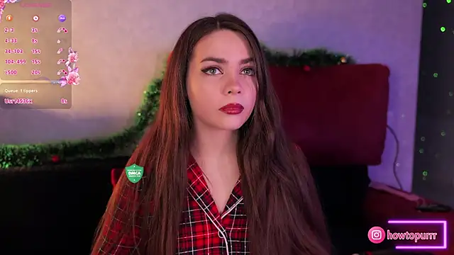 Snapshot of How2Meow chatting on December 15, 5:53 pm How2Meow online show from December 15, 5:53 pm