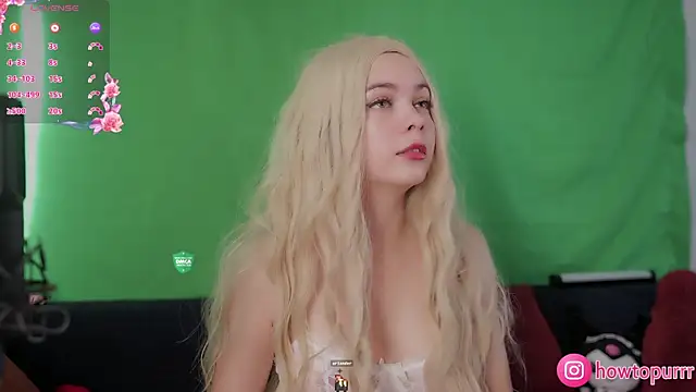 Snapshot of How2Meow chatting on September 12, 1:11 pm How2Meow online show from September 12, 1:11 pm