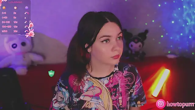 Snapshot of How2Meow chatting on October 16, 4:52 pm How2Meow online show from October 16, 4:52 pm