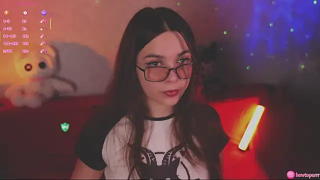 Snapshot of How2Meow chatting on October 22, 4:40 pm How2Meow online show from October 22, 4:40 pm