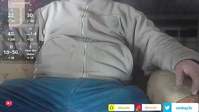 masculine bear daddy online show from January 5, 5:41 pm