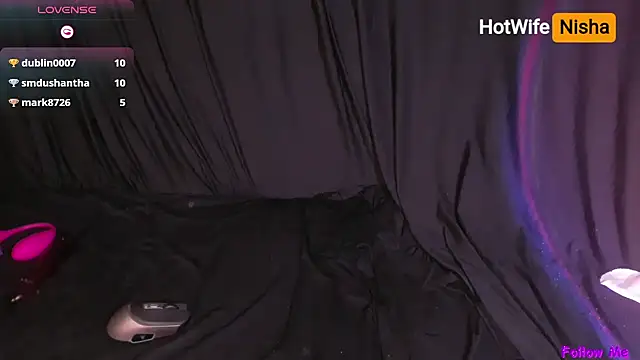 HotWifeNisha online show from October 5, 1:04 am