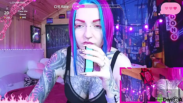 NekoCyber online show from December 29, 4:16 am