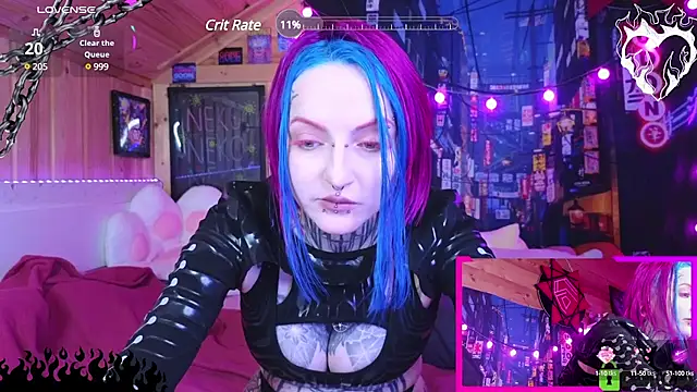 NekoCyber online show from January 9, 9:26 pm