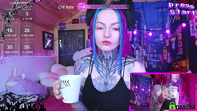 NekoCyber online show from March 12, 5:02 am