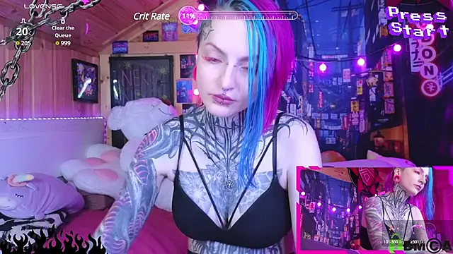 NekoCyber online show from March 17, 5:34 am