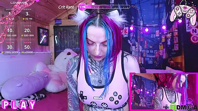 NekoCyber online show from March 20, 5:13 am