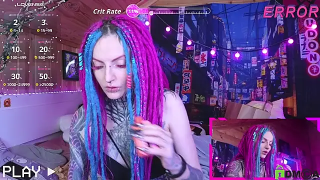 NekoCyber online show from September 21, 4:47 am