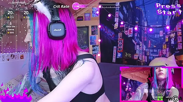 NekoCyber online show from October 12, 4:55 am