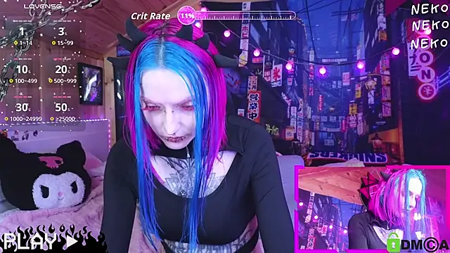 NekoCyber online show from April 11, 5:23 am