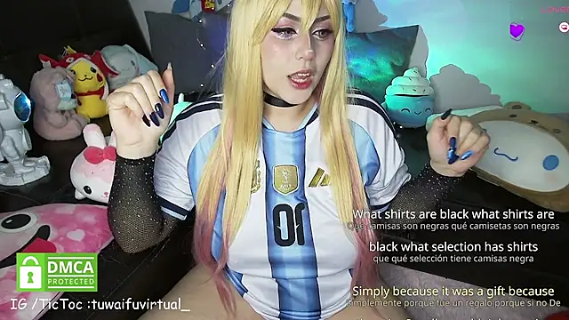 TuWaifuVirtual1 online show from July 8, 12:48 am