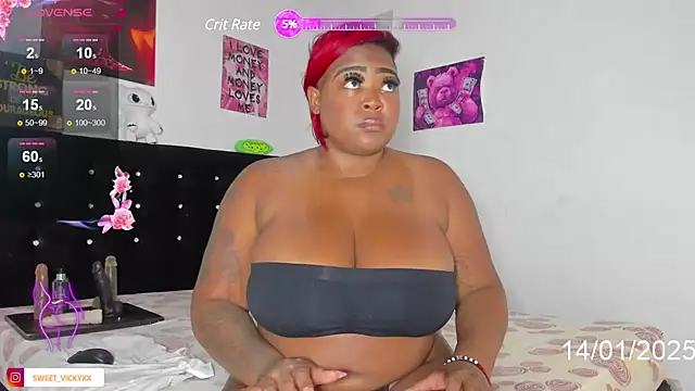 SWEETVICKY XX online show from January 14, 8:04 pm