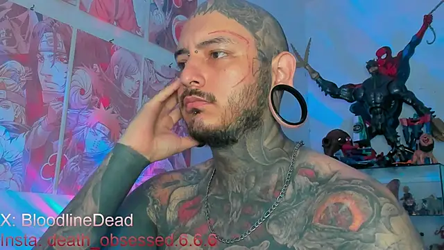 Snapshot of DEATHINK666XX chatting on October 2, 2:35 pm DEATHINK666XX online show from October 2, 2:35 pm