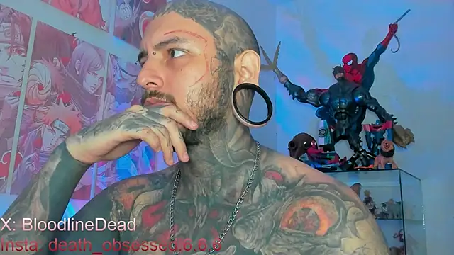 Snapshot of DEATHINK666XX chatting on October 4, 3:32 pm DEATHINK666XX online show from October 4, 3:32 pm