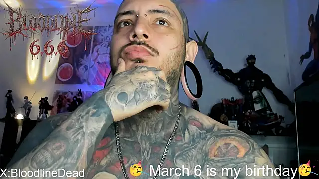 DEATHINK666XX online show from February 28, 5:14 pm