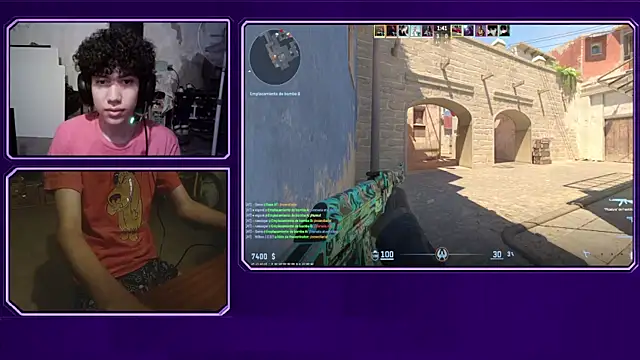 Snapshot of Emv2 chatting on March 25, 3:01 am Emv2 online show from March 25, 3:01 am