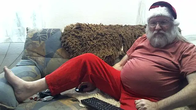 SexySantaC online show from December 31, 6:02 pm