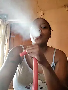Snapshot of EbonyBuu chatting on July 2, 8:20 am EbonyBuu online show from July 2, 8:20 am