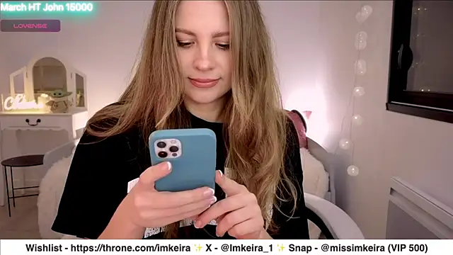 ImKeira online show from March 9, 8:10 pm