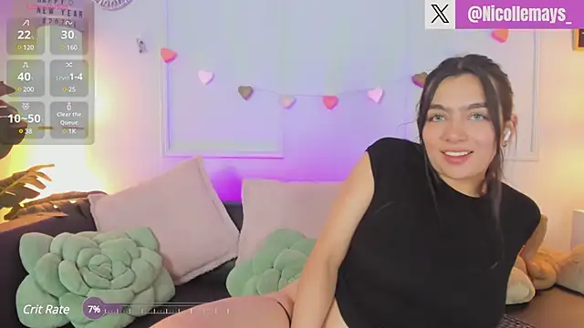 Snapshot of Nicollemays chatting on February 17, 3:09 pm Nicollemays online show from February 17, 3:09 pm