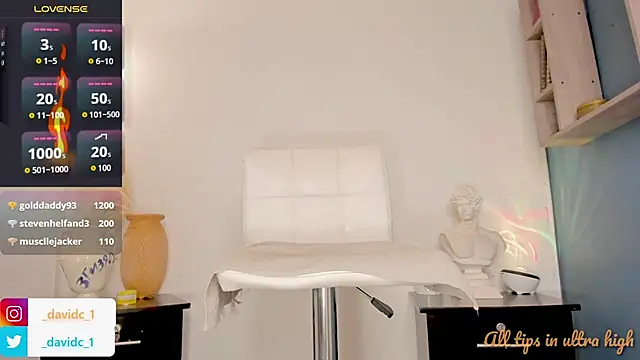 Snapshot of DavidC_ chatting on February 17, 12:16 pm DavidC online show from February 17, 12:16 pm