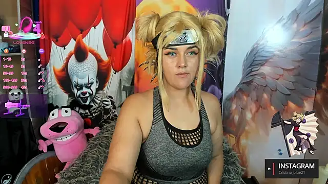 cristina blu21 online show from October 22, 11:10 am