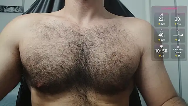 cutehairymacho online show from July 19, 1:26 pm