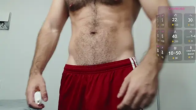 cutehairymacho online show from July 30, 1:59 am