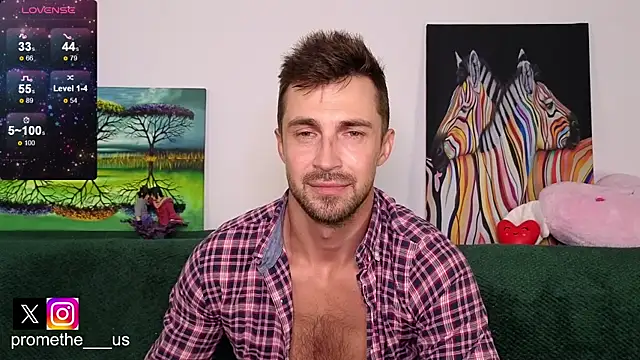 Promethe us online show from October 9, 1:20 pm