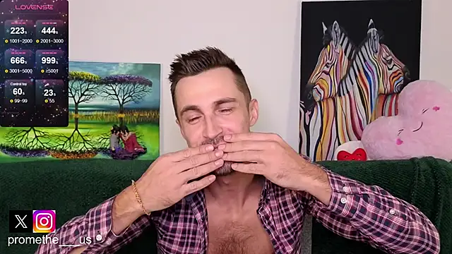 Promethe us online show from November 17, 5:30 pm