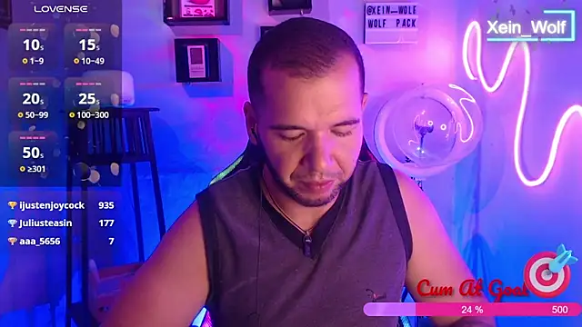 Xein WoIf online show from February 5, 5:30 am